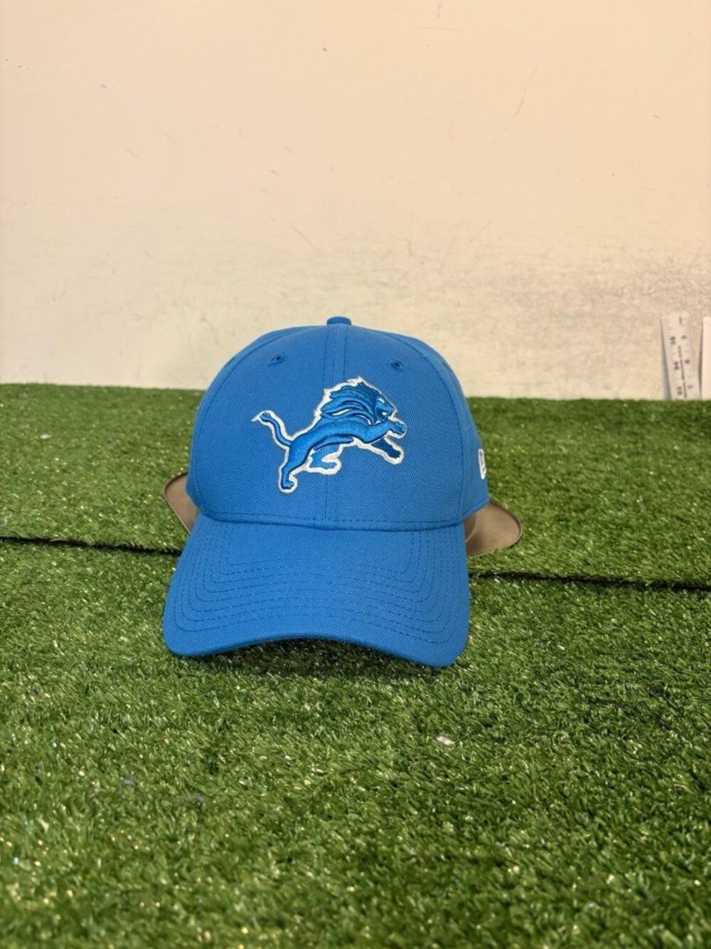 Detroit Lions hat cap strap back blue new era 9forty adjustable football nfl men